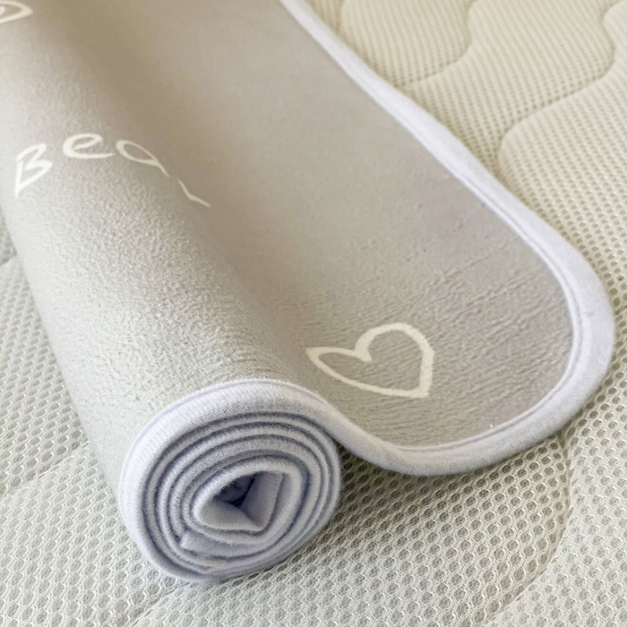 91家纺网 家纺一手货源 找家纺 富馨莱 2025年新款隔尿垫婴儿老人防水垫 熊灰灰