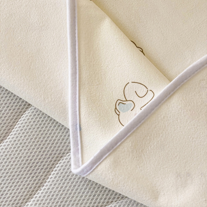 91家纺网 家纺一手货源 找家纺 富馨莱 2025年新款隔尿垫婴儿老人防水垫 长颈鹿