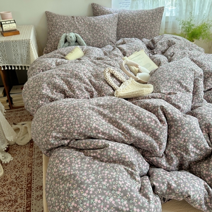 91家纺网 家纺一手货源 找家纺 （总）红嘴企鹅 2025新款水洗棉四件套