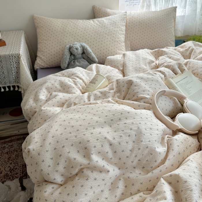 91家纺网 家纺一手货源 找家纺 （总）红嘴企鹅 2025新款水洗棉四件套