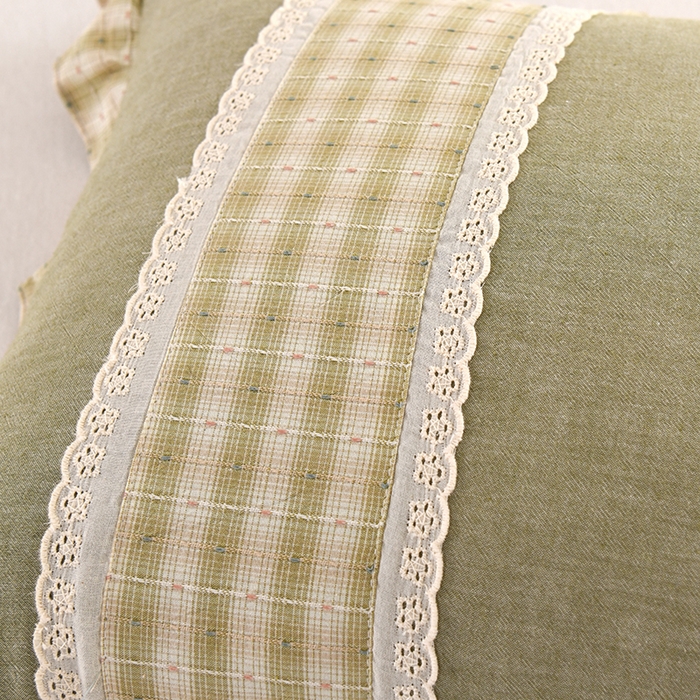 91家纺网 家纺一手货源 找家纺 （总）金牛枕芯 2025新款蕾丝花边枕全棉单层纱荞麦枕