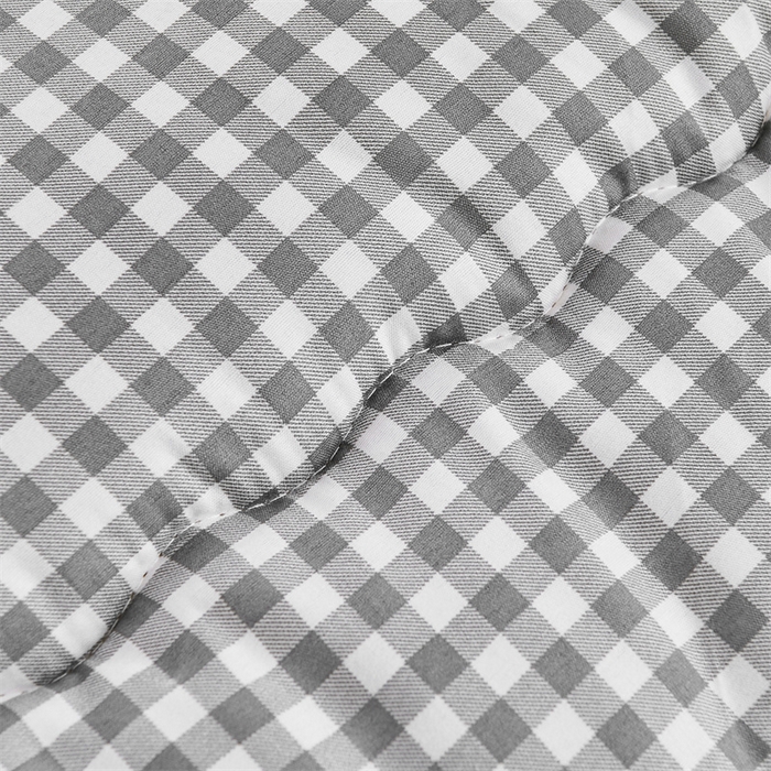 91家纺网 家纺一手货源 找家纺 默忆 2025新款水洗棉棉花被被子被芯冬被学生宿舍被子 灰格