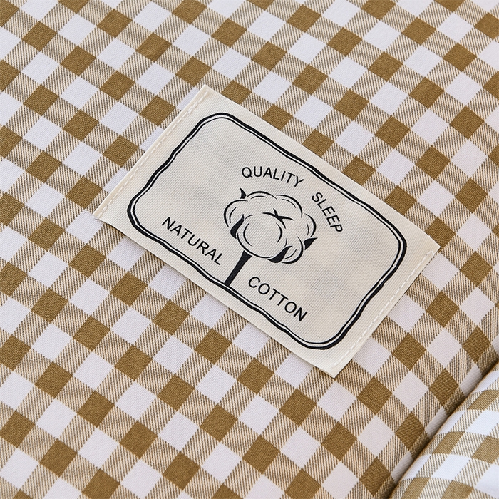 91家纺网 家纺一手货源 找家纺 默忆 2025新款水洗棉棉花被被子被芯冬被学生宿舍被子 咖格