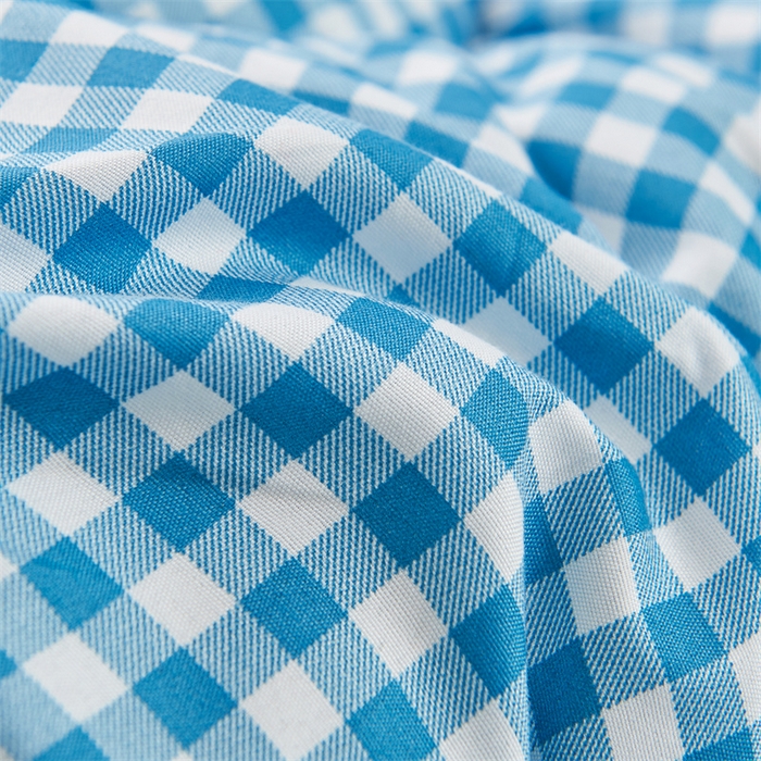 91家纺网 家纺一手货源 找家纺 默忆 2025新款水洗棉棉花被被子被芯冬被学生宿舍被子 兰格