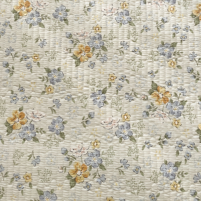 91家纺网 家纺一手货源 找家纺 富馨莱 2025春夏新款纯棉夹棉单床盖床盖单件薄床垫 艾莎