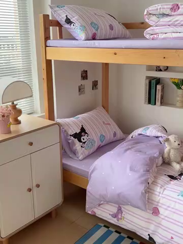 91家纺网 家纺一手货源 找家纺 名兮家居 2025-全棉纯棉13372经典奥特曼-三丽鸥学生床多件套【含防伪标】 棒棒糖