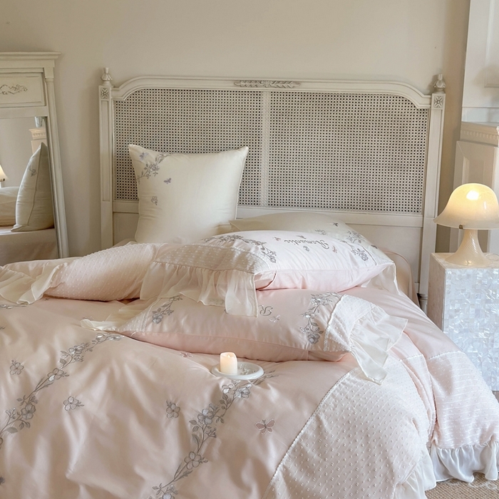 91家纺网 家纺一手货源 找家纺 （总）MIU缪家居 2023新款悠悠假日系列100支全棉四件套