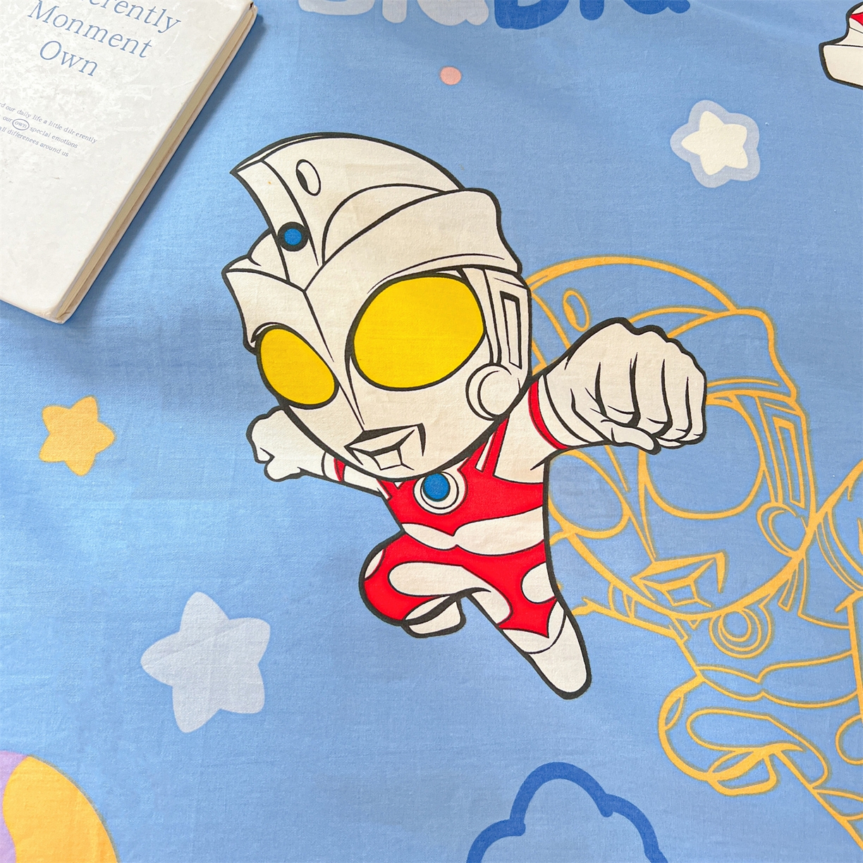 91家纺网 家纺一手货源 找家纺 名兮家居 2025-全棉纯棉13372经典奥特曼-三丽鸥学生床多件套【含防伪标】 光线王子