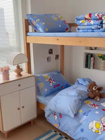 91家纺网 家纺一手货源 找家纺 名兮家居 2025-全棉纯棉13372经典奥特曼-三丽鸥学生床多件套【含防伪标】 光线王子