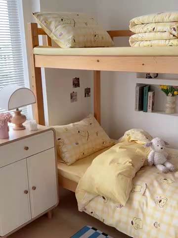 91家纺网 家纺一手货源 找家纺 名兮家居 2025-全棉纯棉13372经典奥特曼-三丽鸥学生床多件套【含防伪标】 可可布丁狗