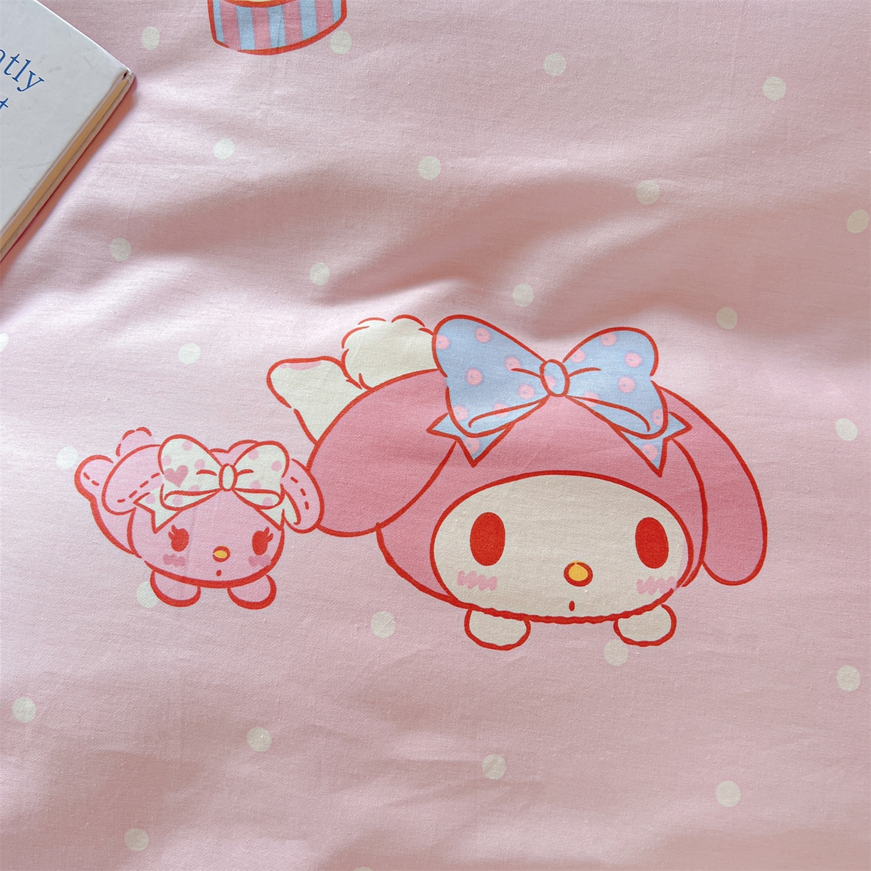 91家纺网 家纺一手货源 找家纺 名兮家居 2025-全棉纯棉13372经典奥特曼-三丽鸥学生床多件套【含防伪标】 魔法美乐蒂