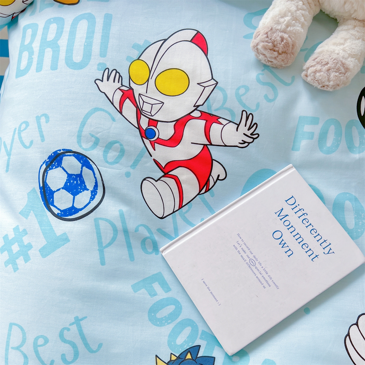 91家纺网 家纺一手货源 找家纺 名兮家居 2025-全棉纯棉13372经典奥特曼-三丽鸥学生床多件套【含防伪标】 世界杯