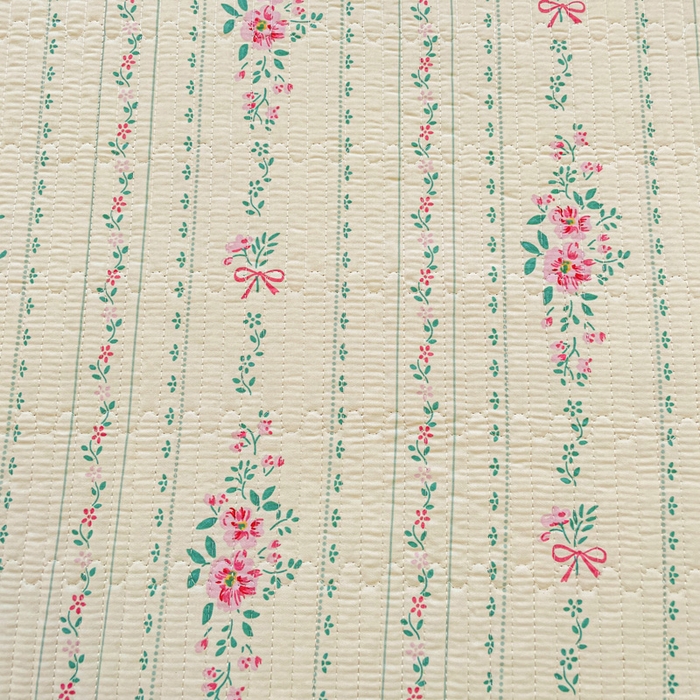 91家纺网 家纺一手货源 找家纺 富馨莱 2025春夏新款纯棉夹棉单床盖床盖单件薄床垫 莫奈