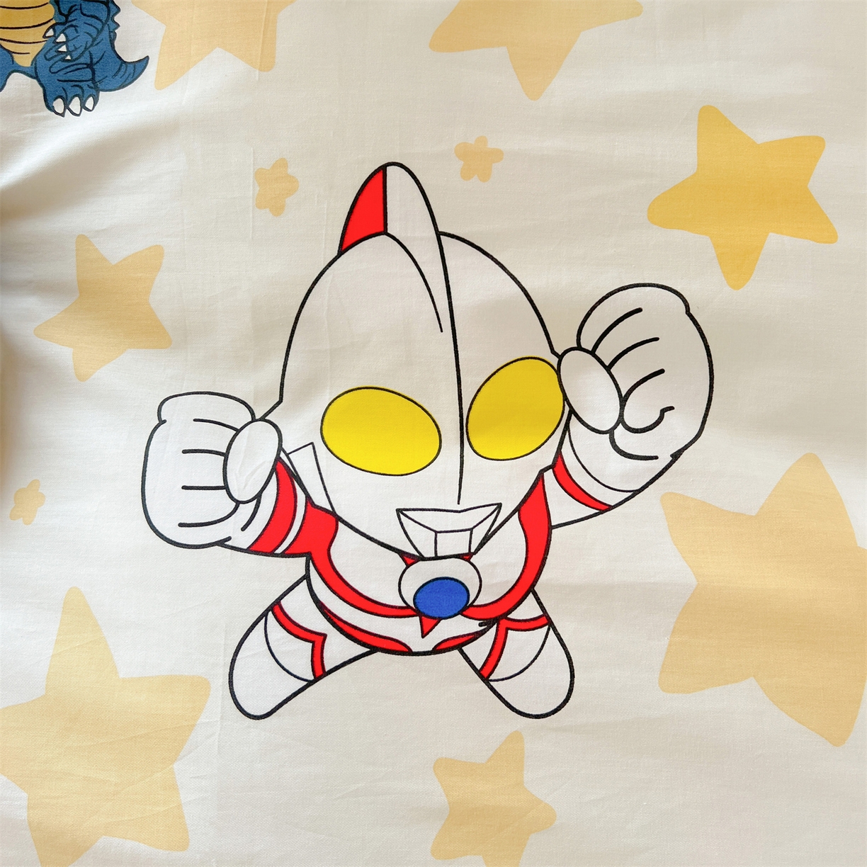 91家纺网 家纺一手货源 找家纺 名兮家居 2025-全棉纯棉13372经典奥特曼-三丽鸥学生床多件套【含防伪标】 星星奥特曼