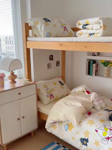 91家纺网 家纺一手货源 找家纺 名兮家居 2025-全棉纯棉13372经典奥特曼-三丽鸥学生床多件套【含防伪标】 星星奥特曼