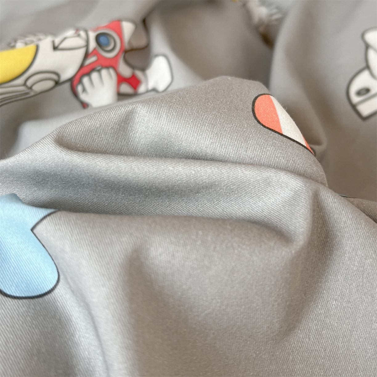 91家纺网 家纺一手货源 找家纺 名兮家居 2025-全棉纯棉13372经典奥特曼-三丽鸥学生床多件套【含防伪标】 宇宙小分队