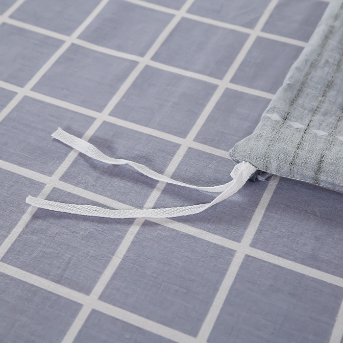 91家纺网 家纺一手货源 找家纺 乐旗家纺 2025新款13372全棉床笠款学生宿舍三件套六件套多件套 校园风格