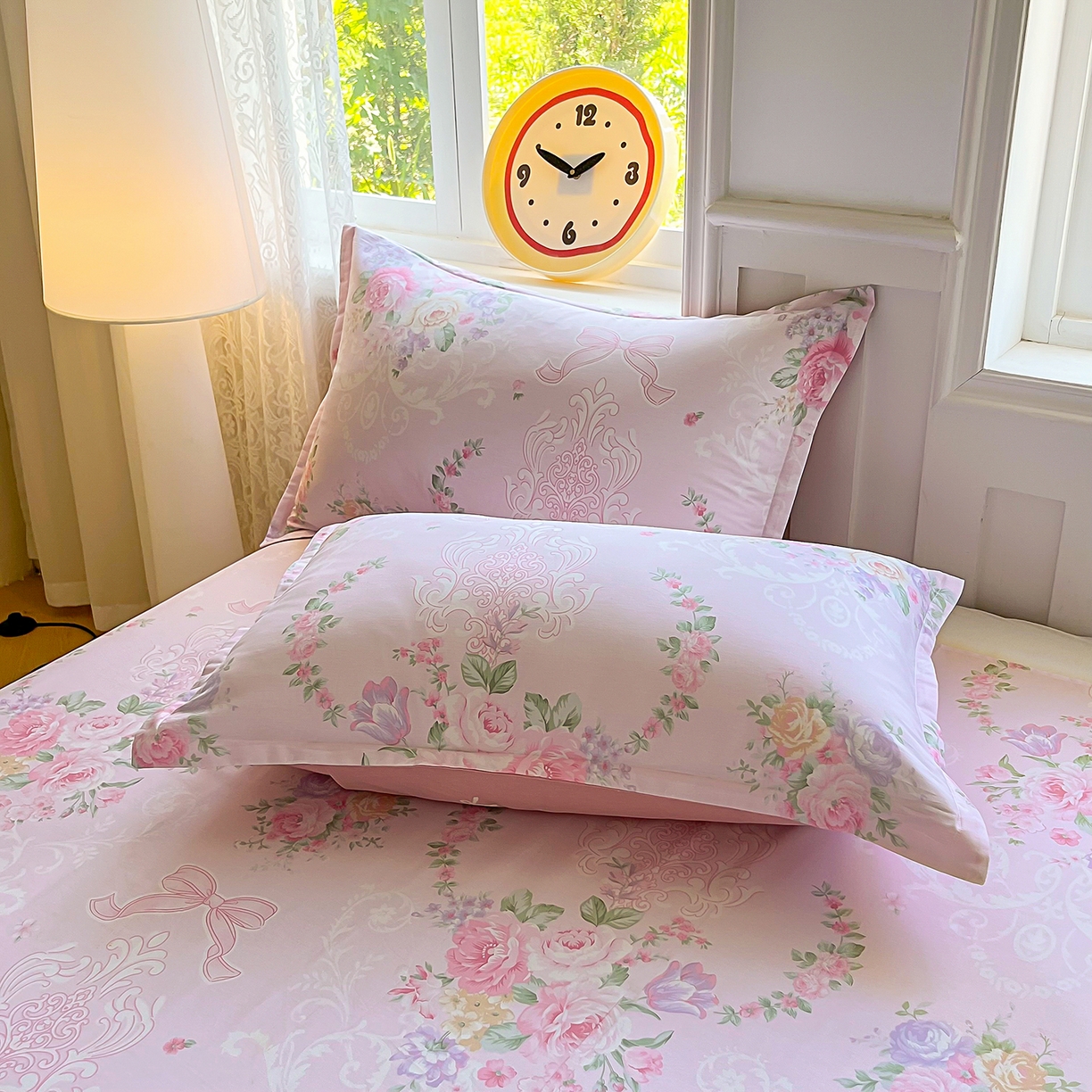 91家纺网 家纺一手货源 找家纺 （总）禧安居 2025新款高支高密活性印染全棉枕套单枕套