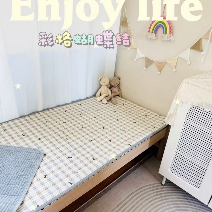 91家纺网 家纺一手货源 找家纺 （总）希朵 2025新款两面可用棉绒水洗学生床盖