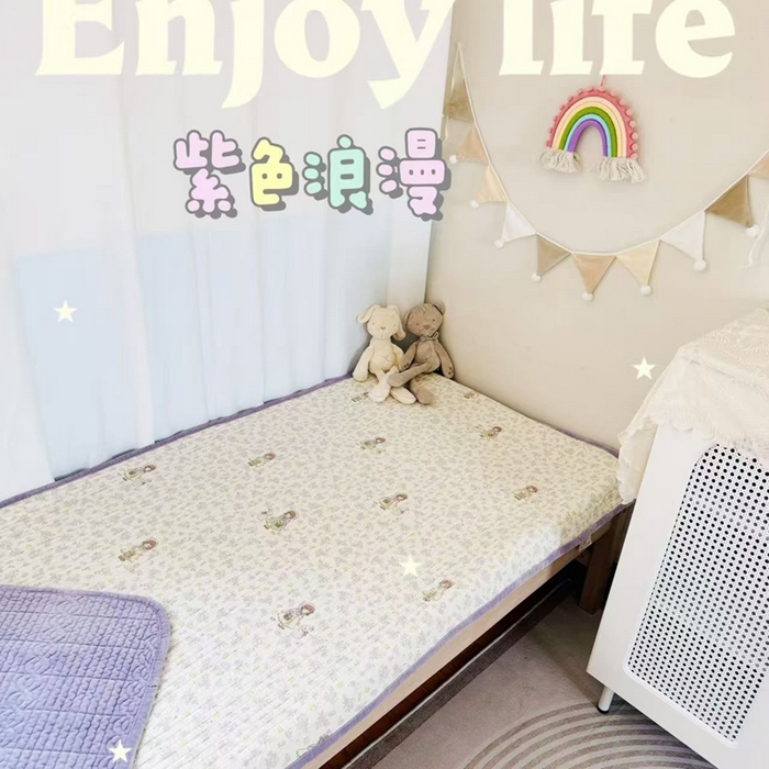 91家纺网 家纺一手货源 找家纺 （总）希朵 2025新款两面可用棉绒水洗学生床盖