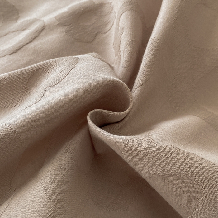 91家纺网 家纺一手货源 找家纺 宜代光年 2025新款厚织全棉大提花小清新系列四件套 朵朵-浅粉