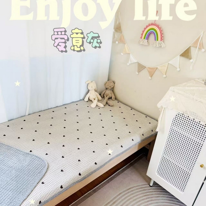 91家纺网 家纺一手货源 找家纺 （总）希朵 2025新款两面可用棉绒水洗学生床盖