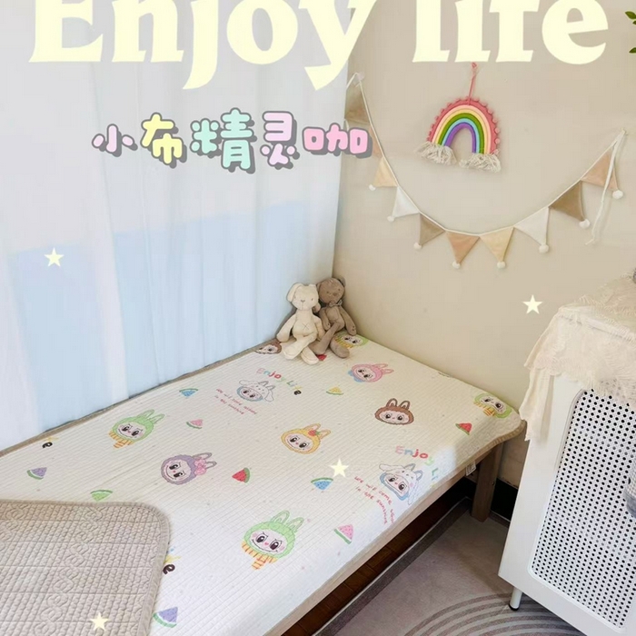 91家纺网 家纺一手货源 找家纺 （总）希朵 2025新款两面可用棉绒水洗学生床盖