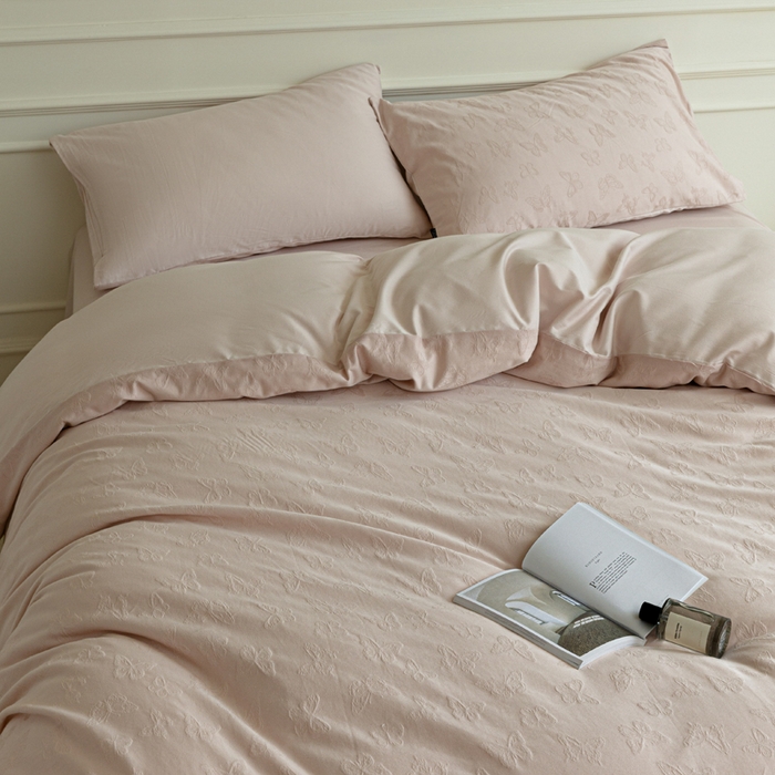 91家纺网 家纺一手货源 找家纺 （总）宜代光年 2025新款厚织全棉大提花极有家系列四件套