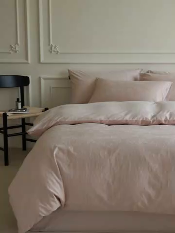 91家纺网 家纺一手货源 找家纺 （总）宜代光年 2025新款厚织全棉大提花极有家系列四件套