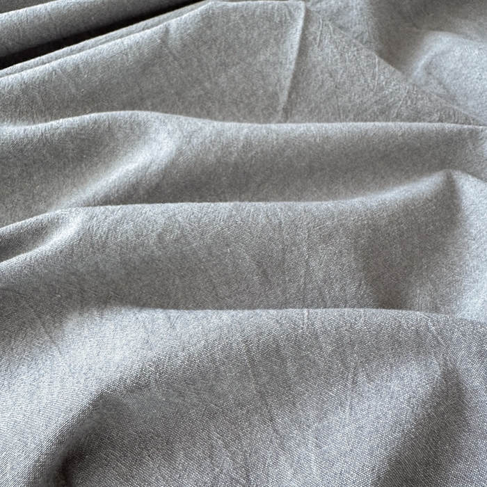 91家纺网 家纺一手货源 找家纺 北欧良品2025新款色织水洗棉学生单品床笠 纯棉-冰川灰