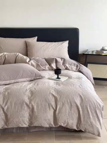 91家纺网 家纺一手货源 找家纺 （总）宜代光年 2025新款厚织全棉大提花系列四件套