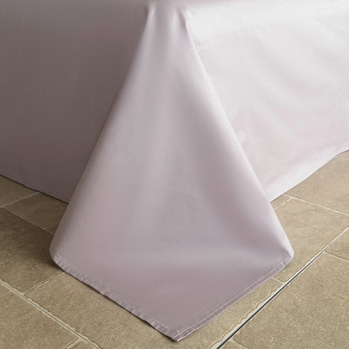 91家纺网 家纺一手货源 找家纺 宜代光年 2025新款厚织全棉大提花系列四件套 荔云花-浅紫