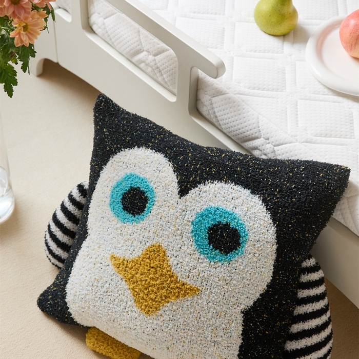 91家纺网 家纺一手货源 找家纺 暖绵绵2025新款奥比特抱枕（含芯） 奥比特