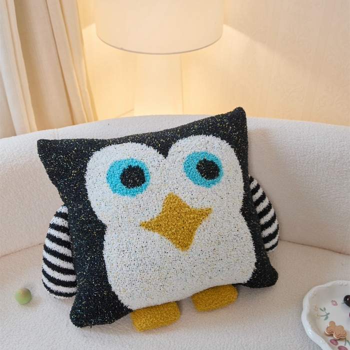 91家纺网 家纺一手货源 找家纺 暖绵绵2025新款奥比特抱枕（含芯） 奥比特