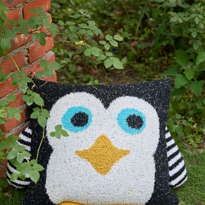 91家纺网 家纺一手货源 找家纺 暖绵绵2025新款奥比特抱枕（含芯） 奥比特