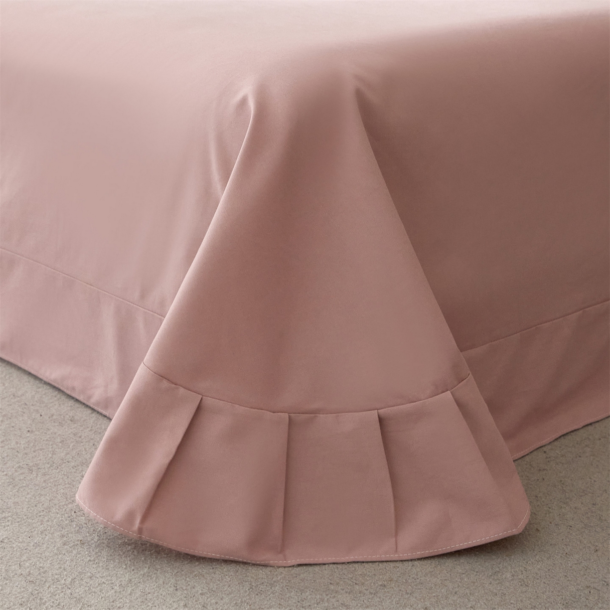 91家纺网 家纺一手货源 找家纺 （总1）曼秀琳2025秋冬新款全棉超柔数码印花磨毛四件套（32*21支） 花棠-粉