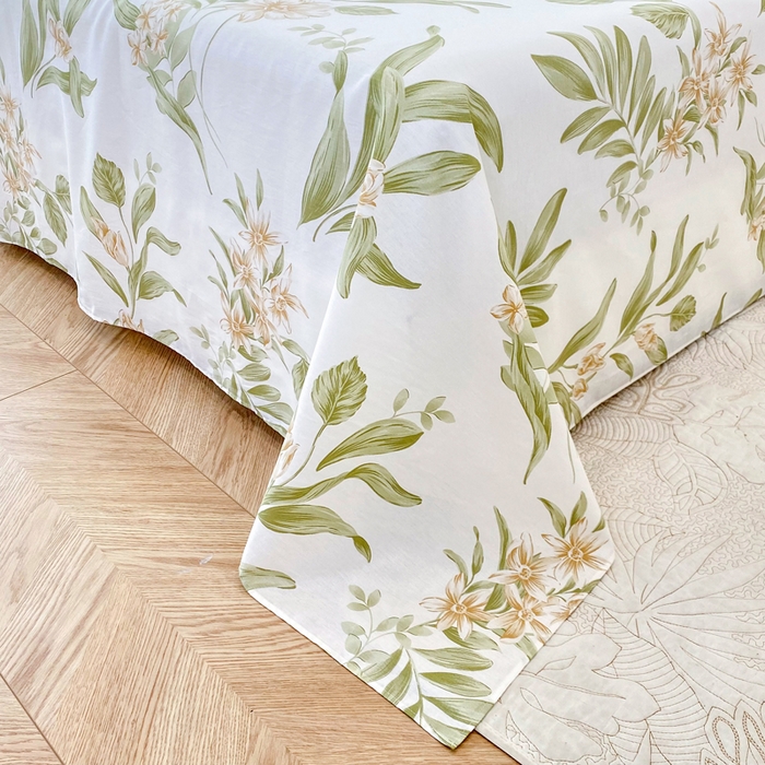 91家纺网 家纺一手货源 找家纺 小叮当家纺仓储工厂店 （爆款花型 长期款 不断货）2025年新款简约条纹卡通花卉全棉纯棉三件套四件套 羽飞舞