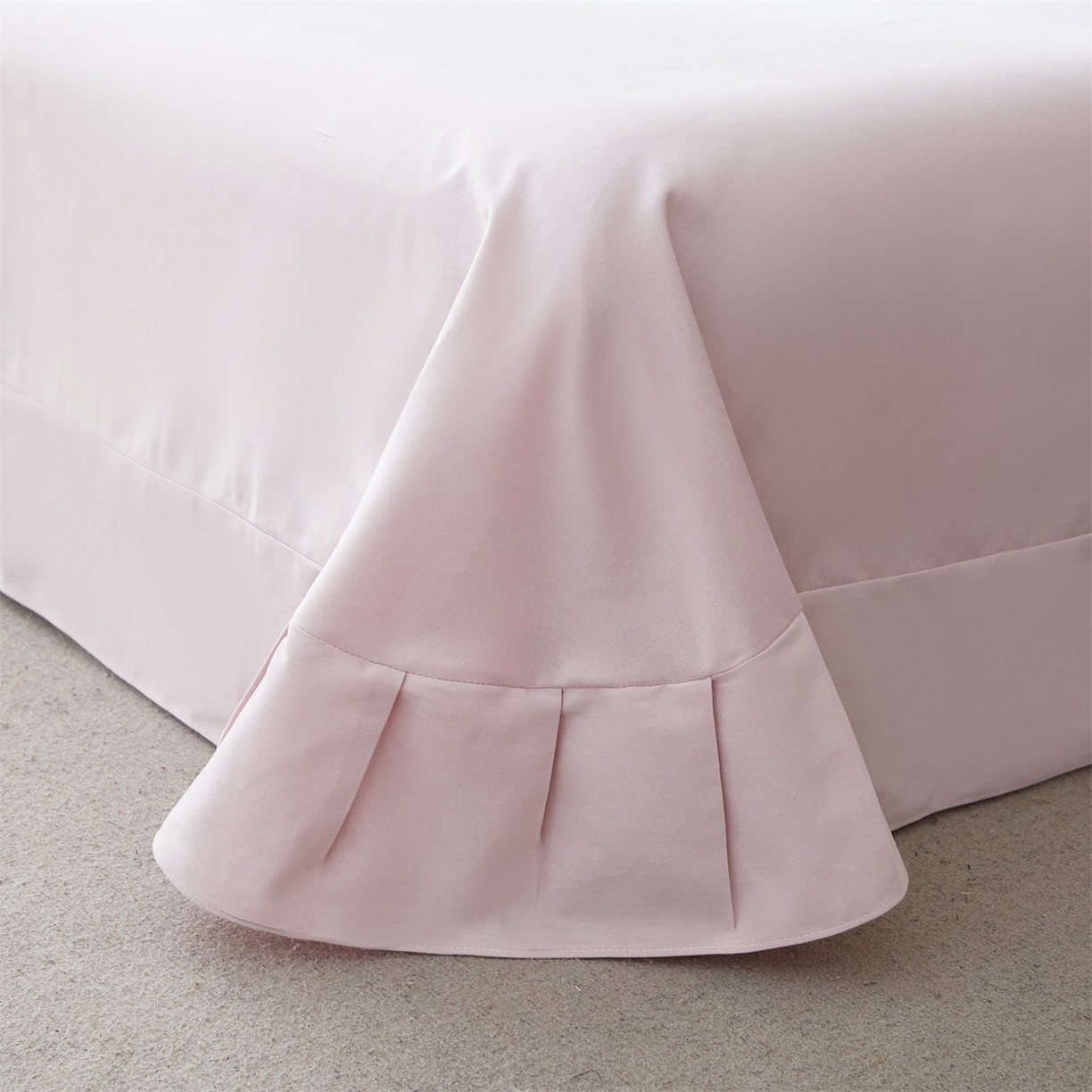 91家纺网 家纺一手货源 找家纺 曼秀琳 2025秋冬新款32支超柔生态磨毛四件套 蘑菇园-粉