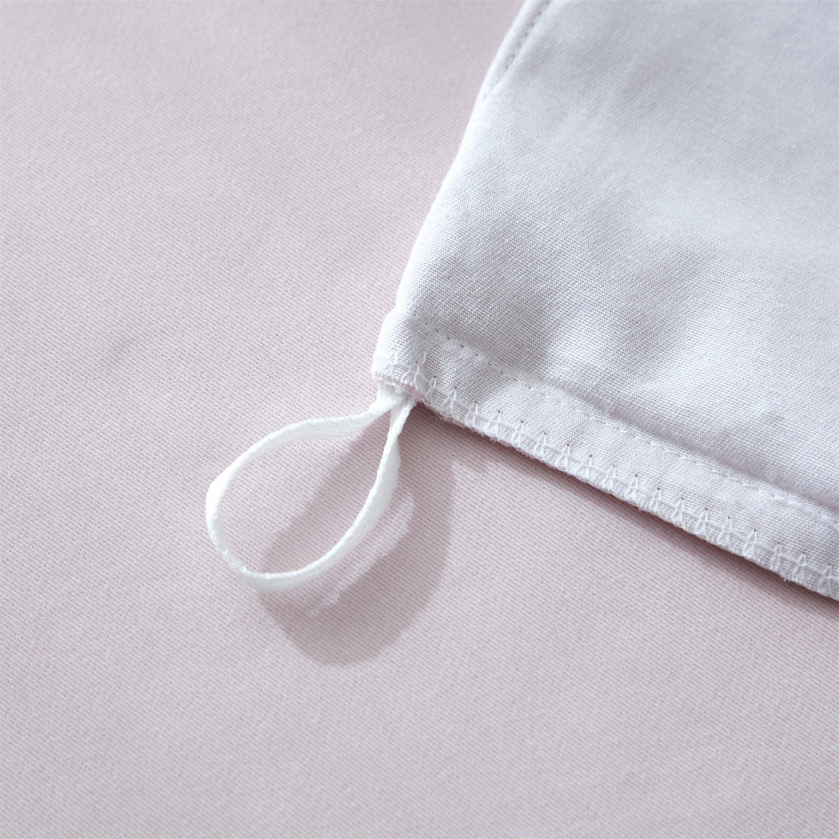 91家纺网 家纺一手货源 找家纺 曼秀琳 2025秋冬新款32支超柔生态磨毛四件套 蘑菇园-粉