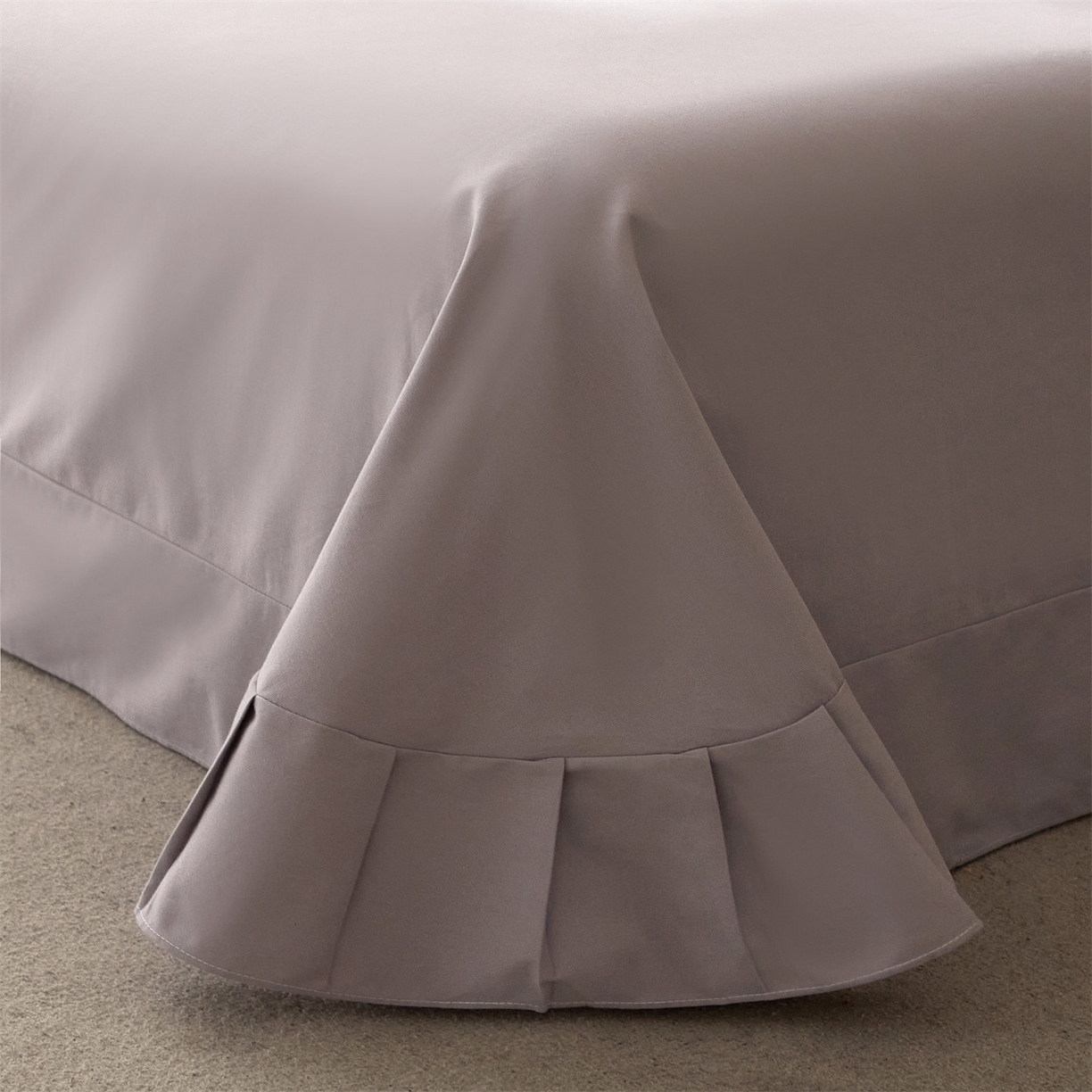 91家纺网 家纺一手货源 找家纺 曼秀琳 2025秋冬新款32支超柔生态磨毛四件套 浅行-紫