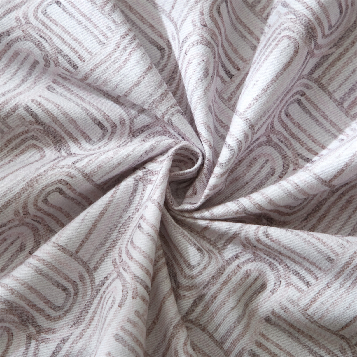 91家纺网 家纺一手货源 找家纺 曼秀琳 2025秋冬新款32支超柔生态磨毛四件套 浅行-紫