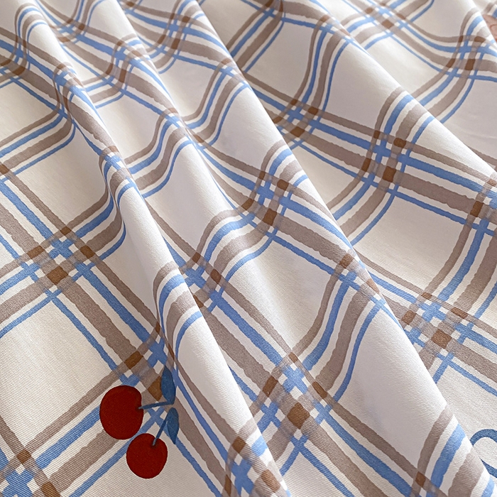 91家纺网 家纺一手货源 找家纺 禧安居 2025新款高支高密活性印染全棉印花四件套全棉四件套三件套被套（支持定制尺寸） 卡诺奇