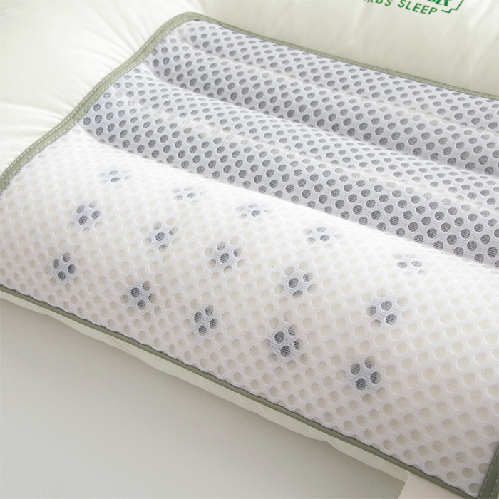 91家纺网 家纺一手货源 找家纺 （总）圣之寐  2025新款A类本色全棉枕芯草本眠眠决明子磁石枕头