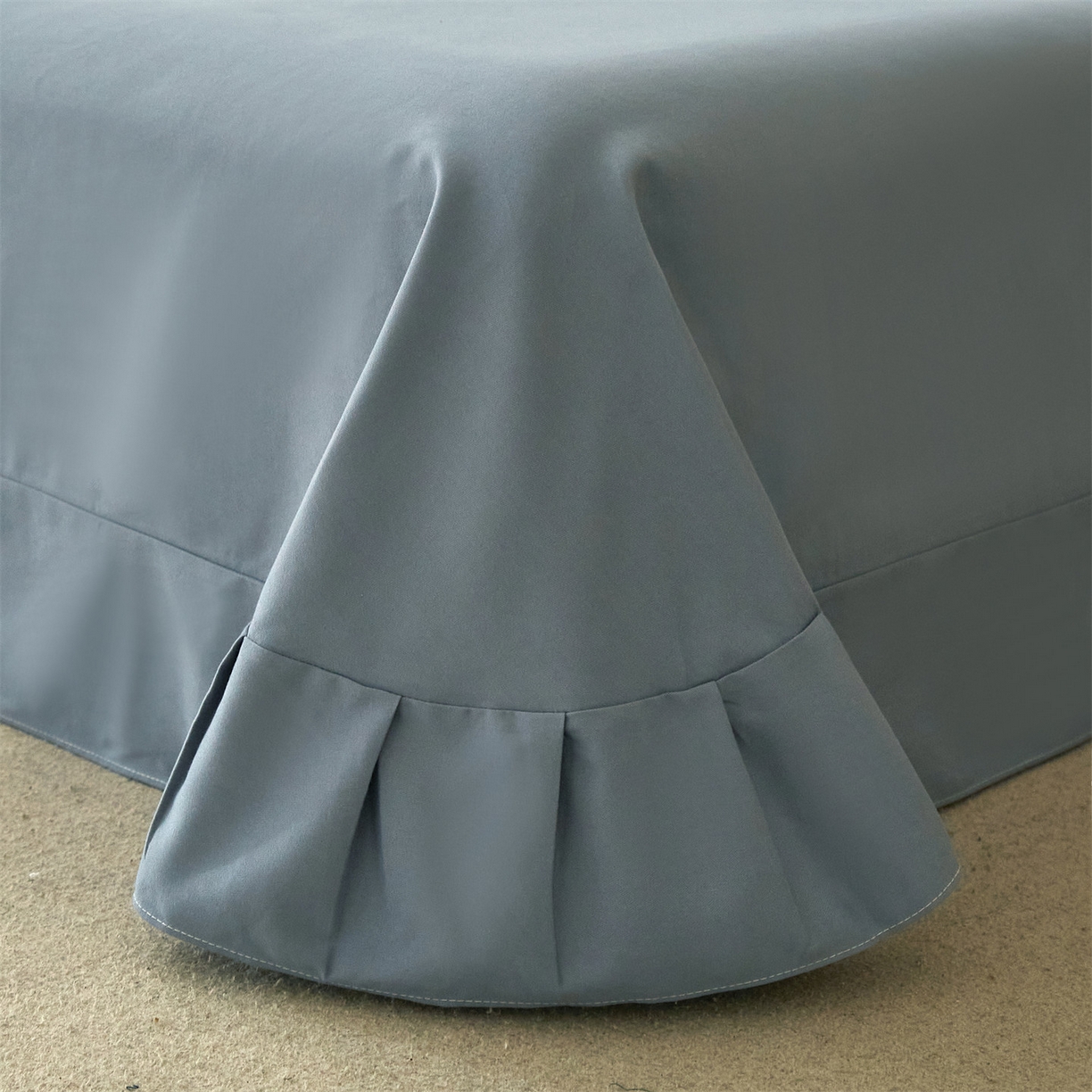 91家纺网 家纺一手货源 找家纺 曼秀琳 2025秋冬新款32支超柔生态磨毛四件套 幸运熊-蓝