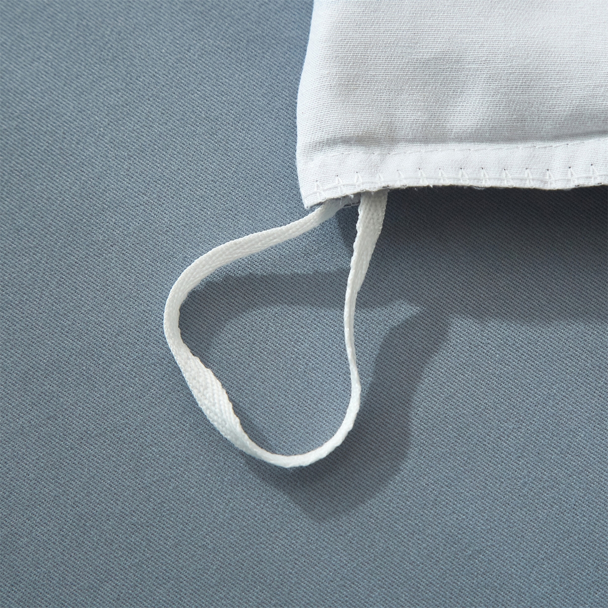 91家纺网 家纺一手货源 找家纺 曼秀琳 2025秋冬新款32支超柔生态磨毛四件套 幸运熊-蓝