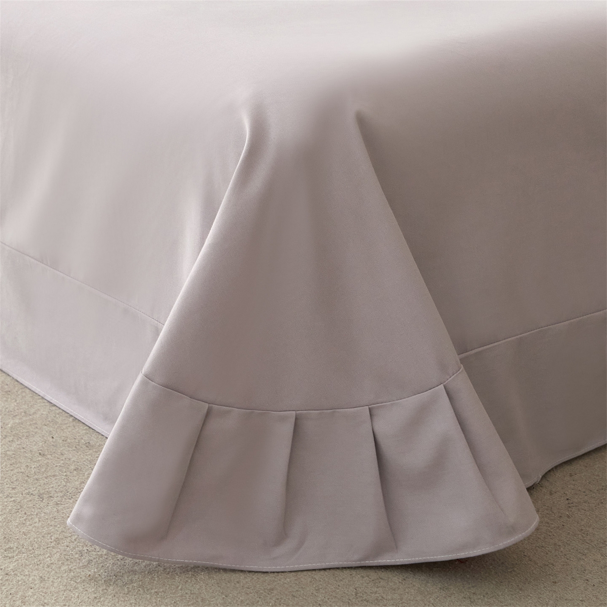 91家纺网 家纺一手货源 找家纺 曼秀琳 2025秋冬新款32支超柔生态磨毛四件套 忆甜-米紫