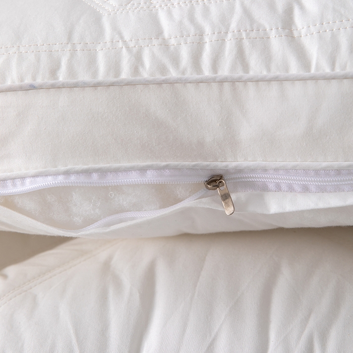 91家纺网 家纺一手货源 找家纺 （总）圣之寐   2025新款新品 A类全棉天然本色酒店定型低枕头枕芯