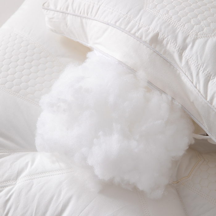 91家纺网 家纺一手货源 找家纺 （总）圣之寐   2025新款新品 A类全棉天然本色酒店定型低枕头枕芯