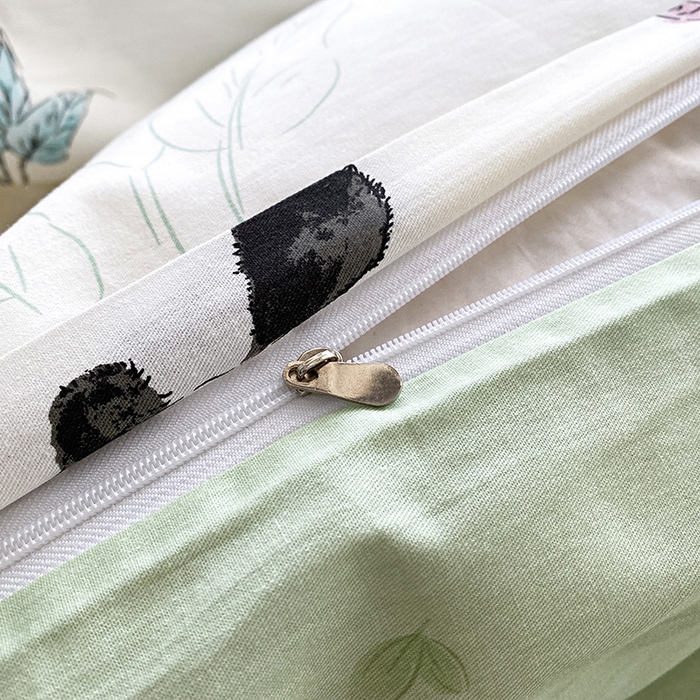 91家纺网 家纺一手货源 找家纺 禧安居 2025新款高支高密活性印染全棉印花四件套全棉四件套三件套被套（支持定制尺寸） 小胖球