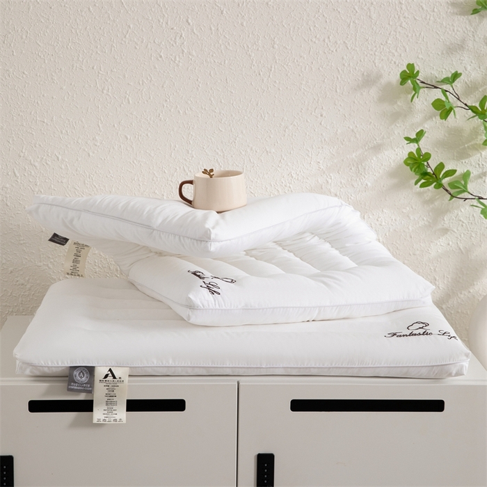 91家纺网 家纺一手货源 找家纺 （总）圣之寐   2025新款全棉A类母婴级儿童学生成人新疆棉花低枕头枕芯